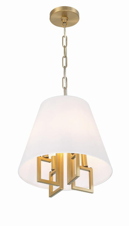 Crystorama Westwood Pendant - Vibrant Gold 14.25"H