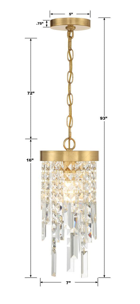 Crystorama Winfield Mini Pendant