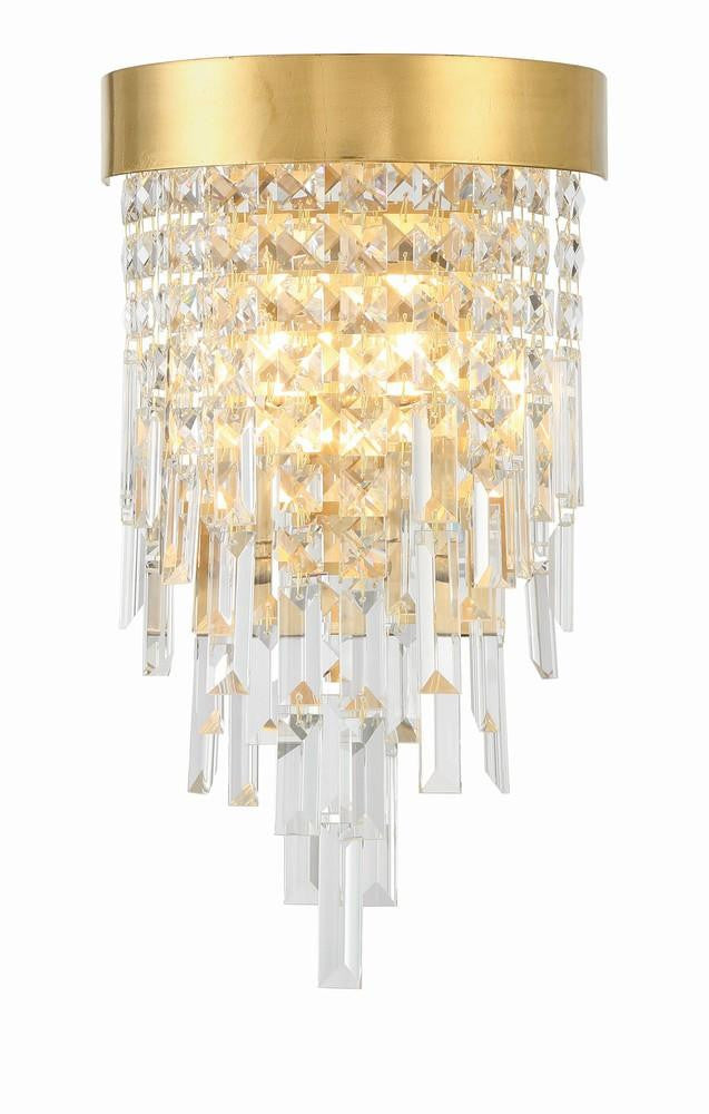 Crystorama Winfield Wall Sconce Antique Gold