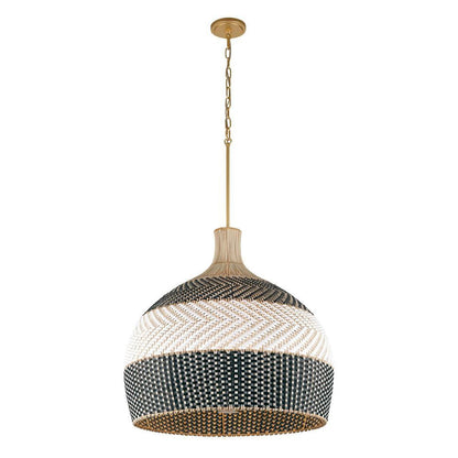 Crystorama Zanzibar 6 Light Pendant Soft Gold