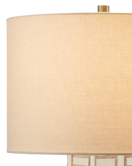 Aarna Table Lamp - Cream