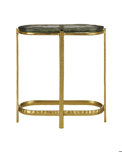 Currey and Company Acea Gold Side Table