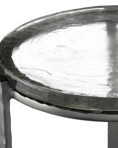 Currey and Company Acea Graphite Drinks Table
