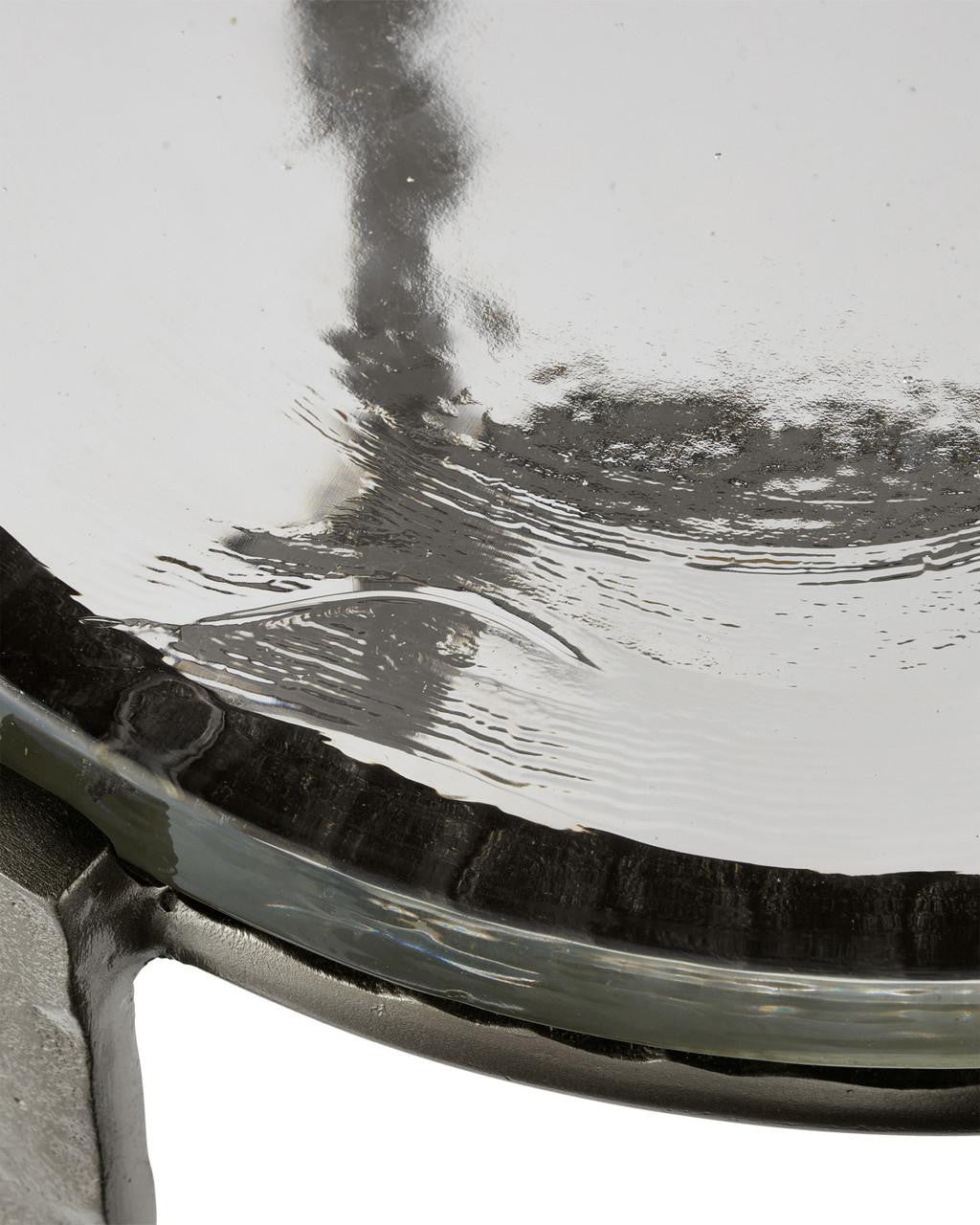 Currey and Company Acea Graphite Drinks Table