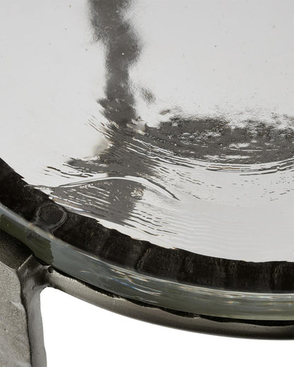 Currey and Company Acea Graphite Drinks Table