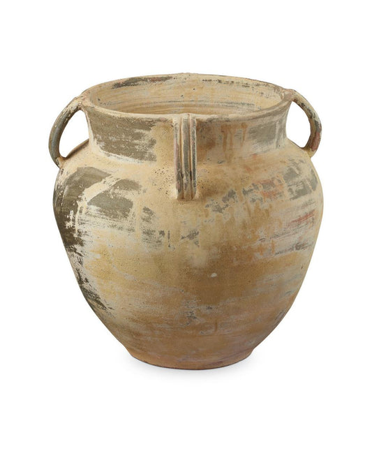 Currey and Company Agrigento Antique White Planter Antique White