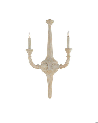 Currey and Company Aleister Wall Sconce Sandstone