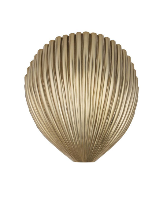 Currey and Company Alexine Wall Sconce Antique Brass
