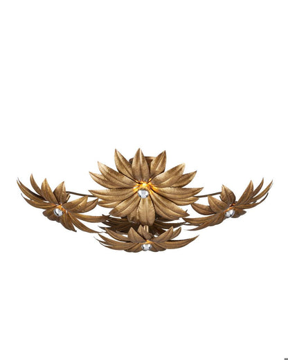 Currey and Company Alithea Medium Semi-Flush Mount
