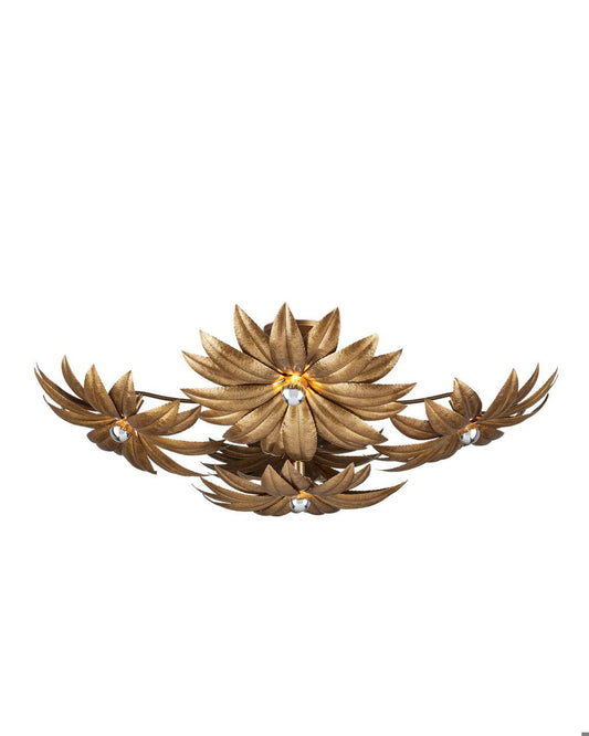 Currey and Company Alithea Medium Semi-Flush Mount