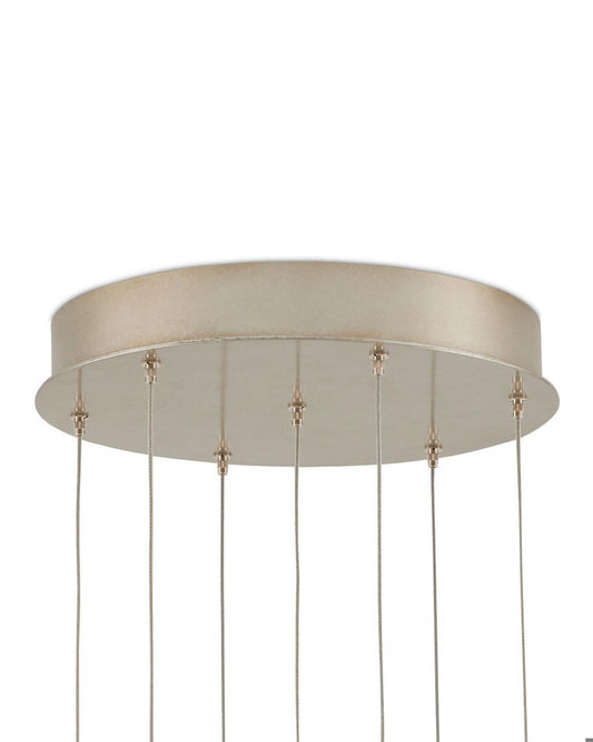 Currey and Company Alsop 7-Light Round Multi-Drop Pendant