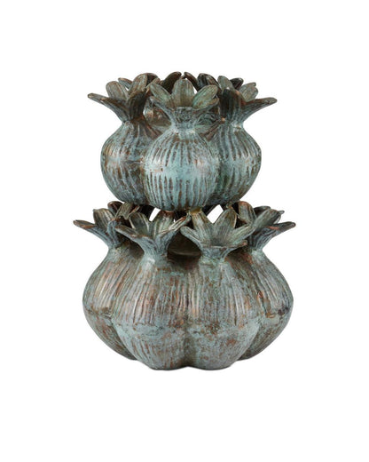 Currey and Company Amsterdam Tulip Vase Verdigris