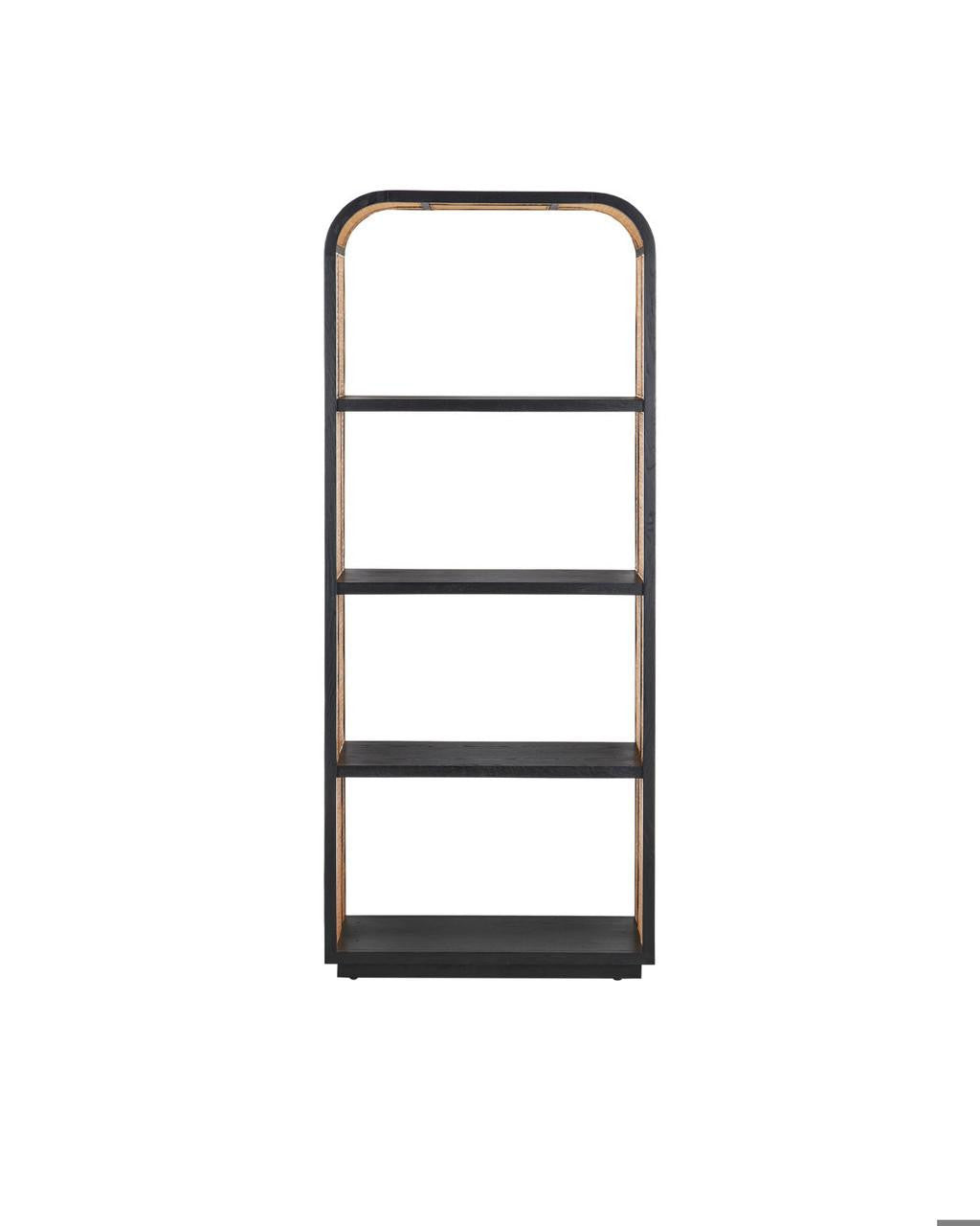 Currey and Company Anisa Black Etagere
