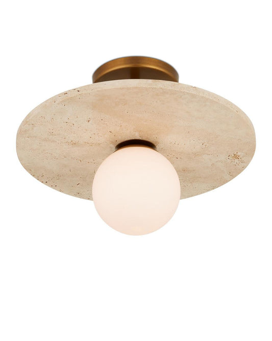 Currey and Company Apricity Semi-Flush Mount