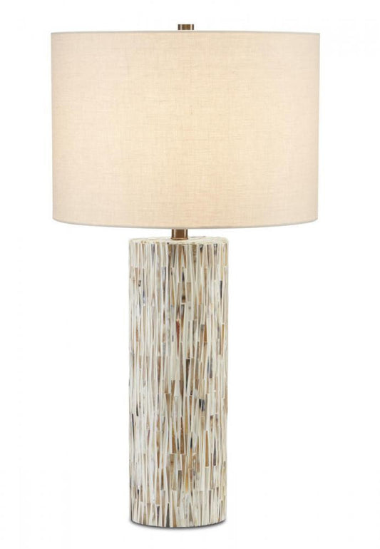 Currey and Company Aquila Table Lamp Cream, Natural, Brown