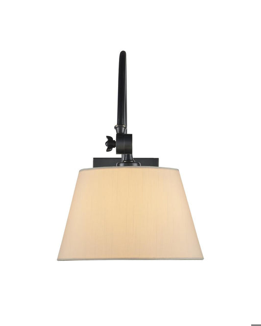 Currey and Company Ashby Bronze Swing-Arm Wall Sconce