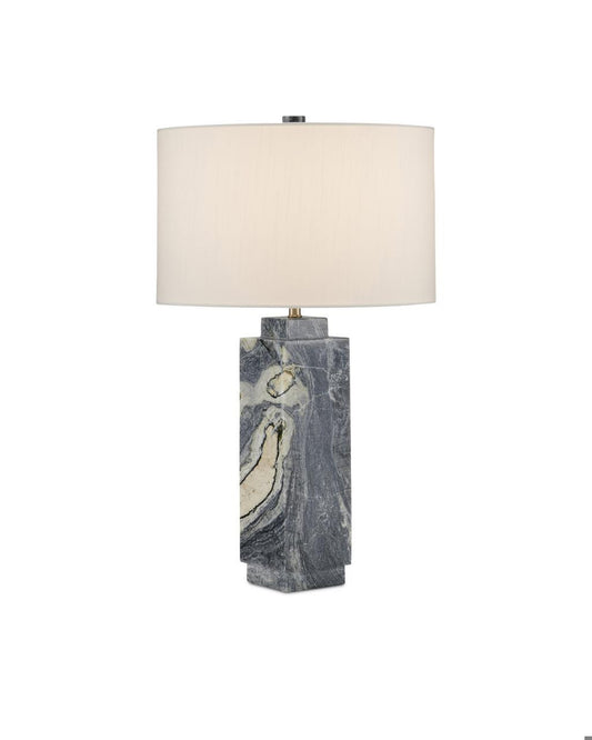 Currey and Company Ashlar Table Lamp Natural