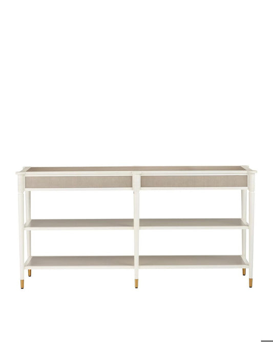 Currey and Company Aster Console Table