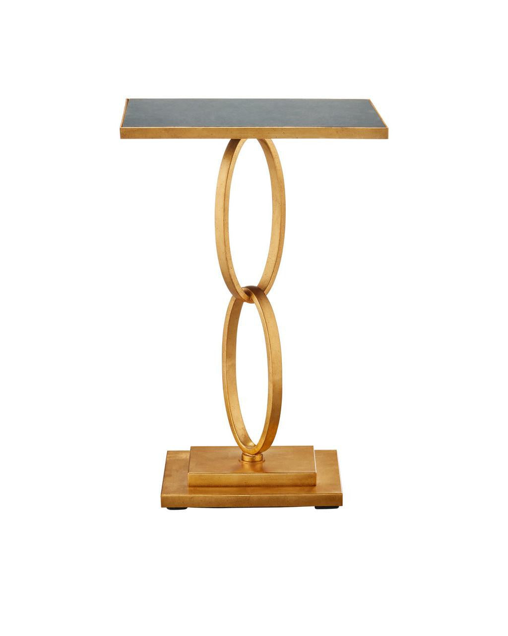 Currey and Company Bangle Gold Accent Table