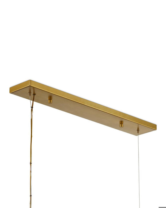 Currey and Company Barcarolle Linear Chandelier