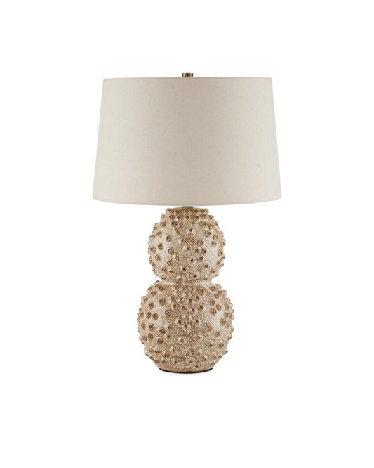 Currey and Company Barnacle Ivory Table Lamp Ivory, Brown