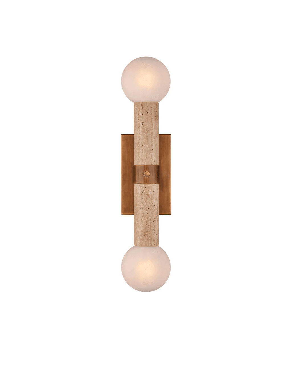 Currey and Company Beatrix Beige Bath Wall Sconce