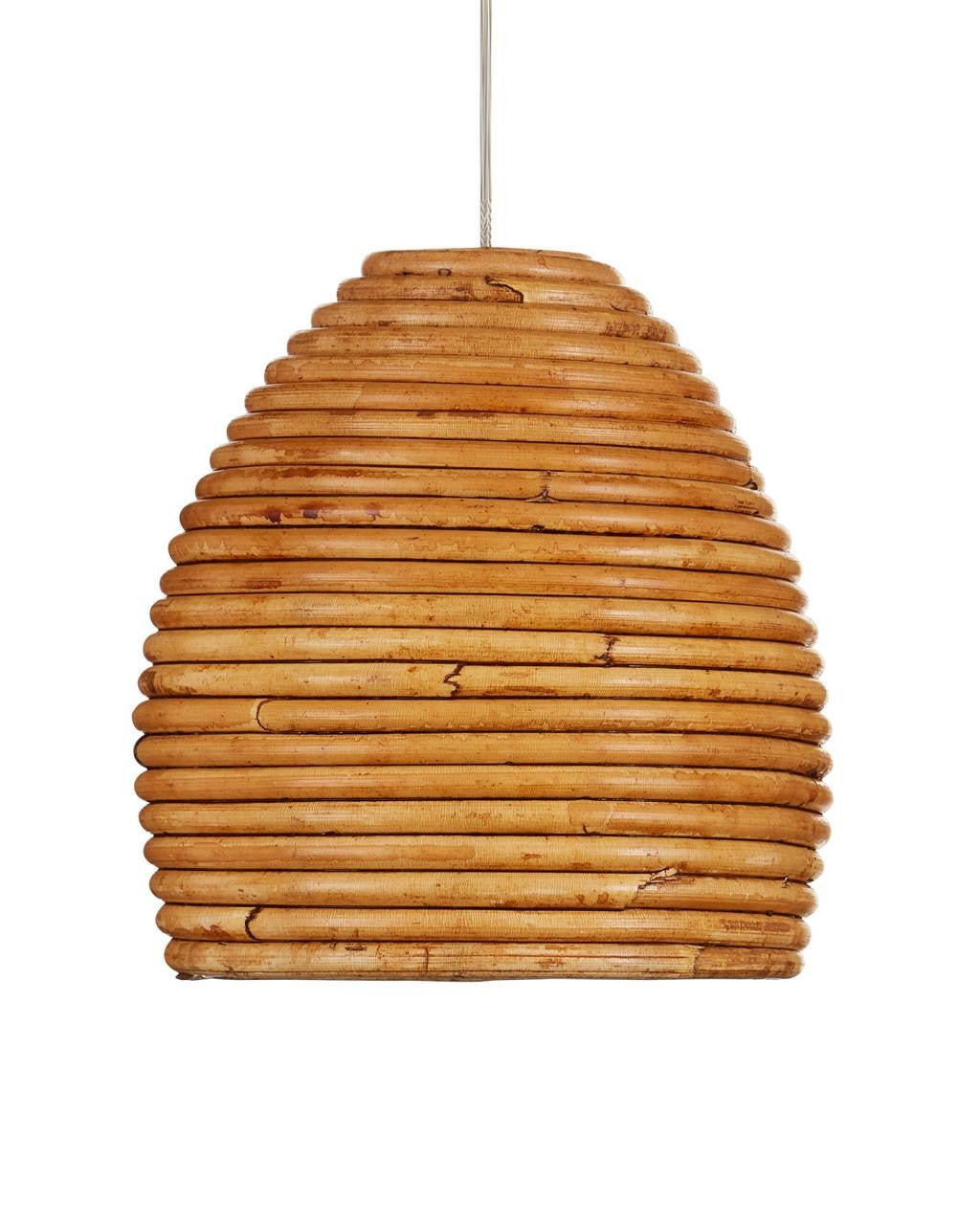 Currey and Company Beehive 1-Light Round Multi-Drop Pendant