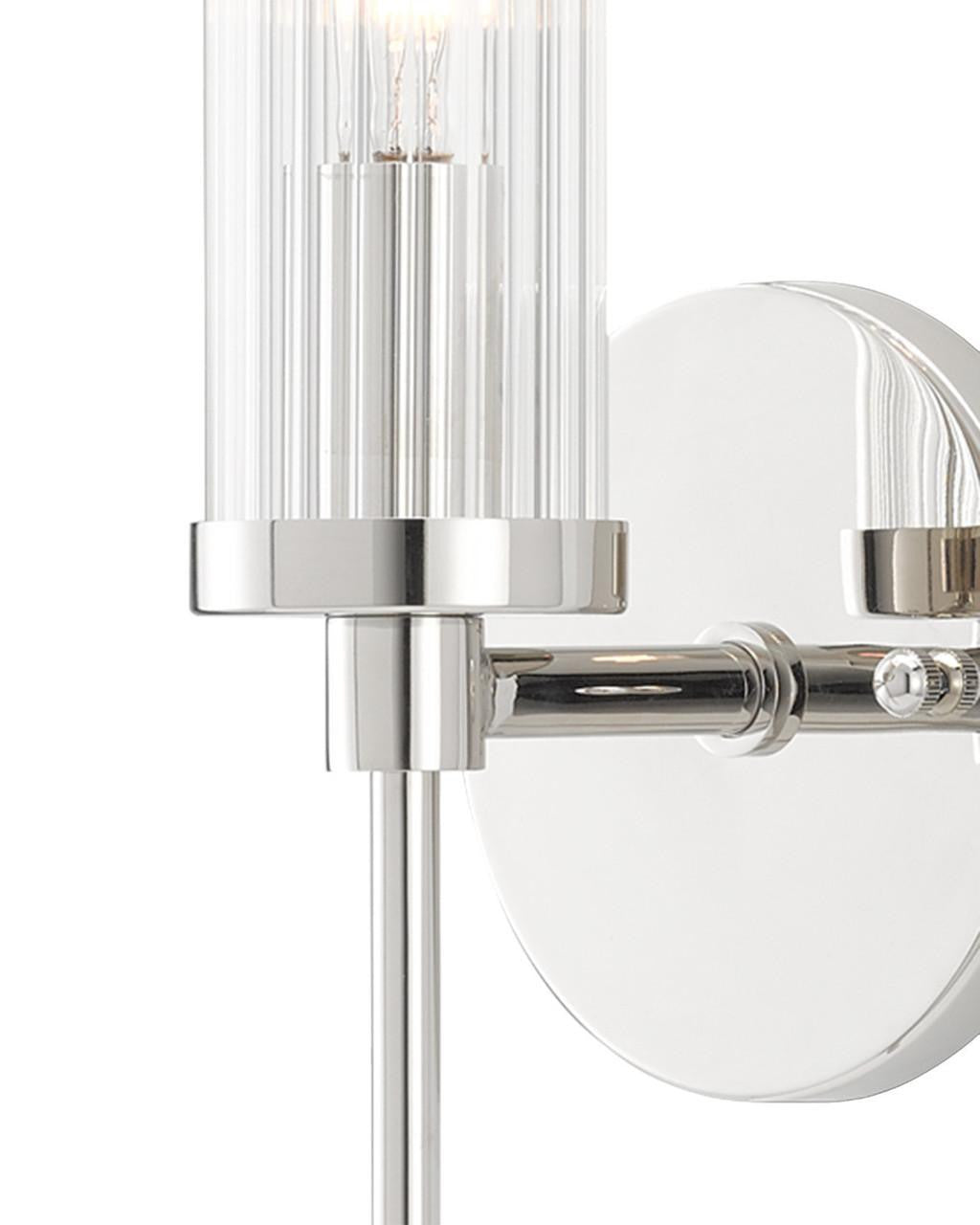 Currey and Company Bellings Nickel Wall Sconce