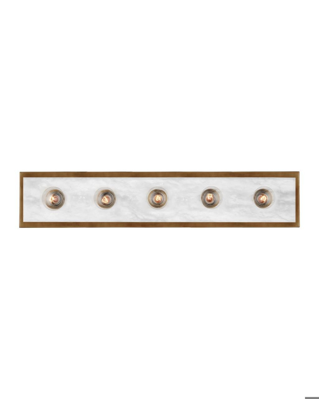 Currey and Company Berdine Large Brass Wall Sconce