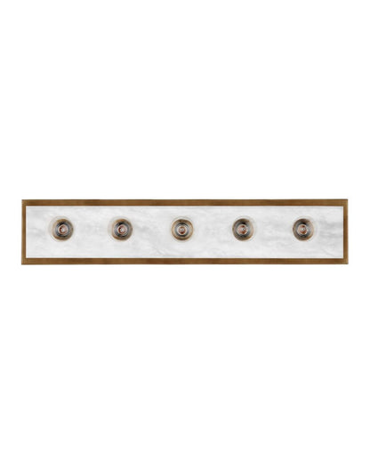 Currey and Company Berdine Large Brass Wall Sconce
