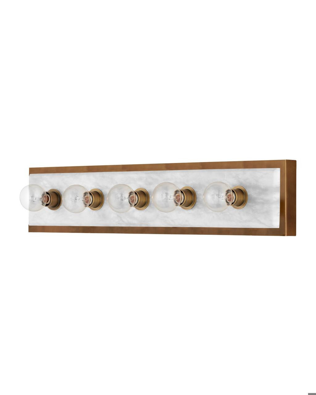 Currey and Company Berdine Large Brass Wall Sconce