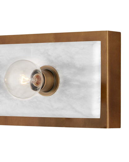 Currey and Company Berdine Large Brass Wall Sconce