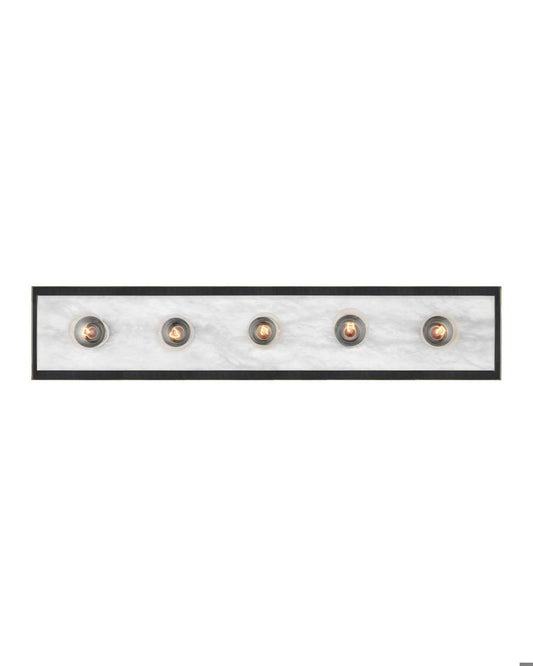 Currey and Company Berdine Large Bronze Wall Sconce