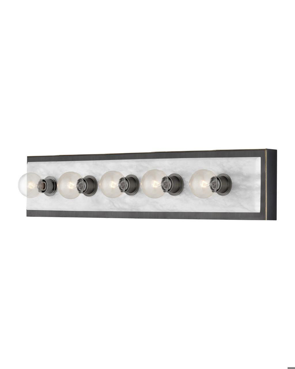 Currey and Company Berdine Large Bronze Wall Sconce Natural, Oil Rubbed Bronze