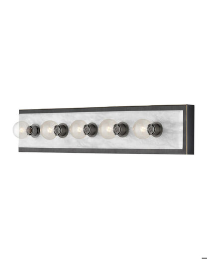 Currey and Company Berdine Large Bronze Wall Sconce Natural, Oil Rubbed Bronze
