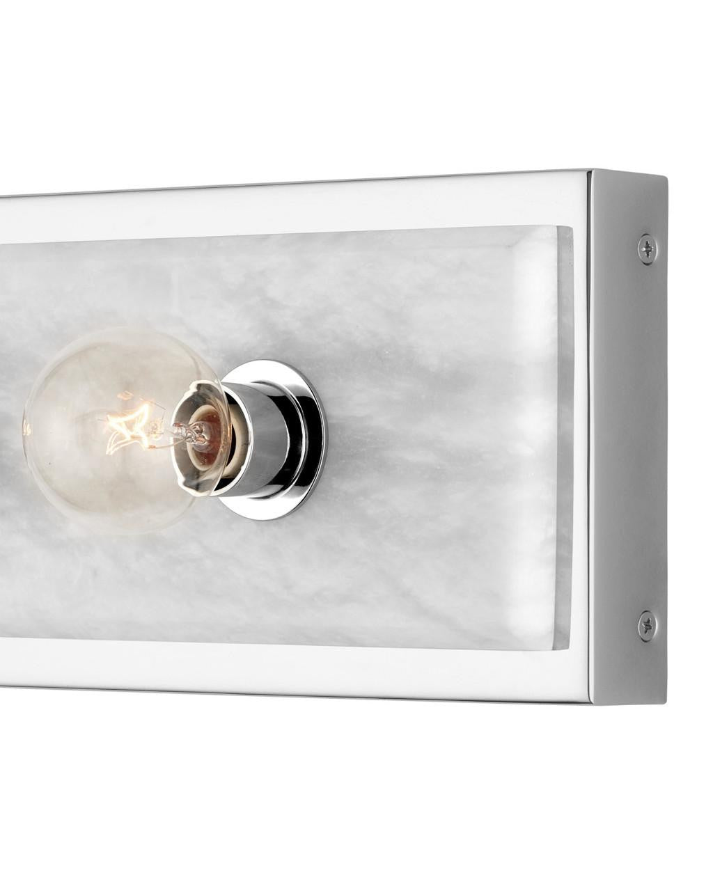 Currey and Company Berdine Large Nickel Wall Sconce