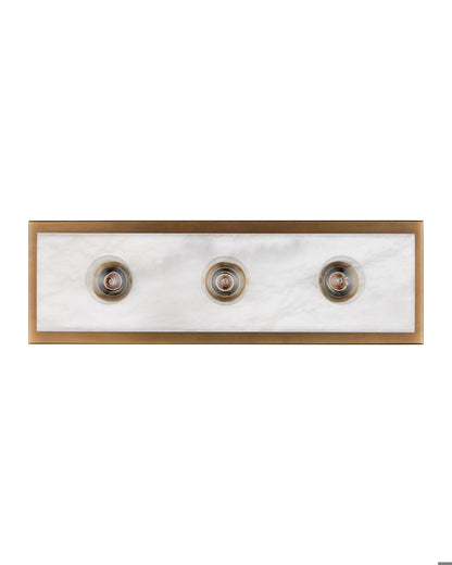 Currey and Company Berdine Medium Brass Wall Sconce