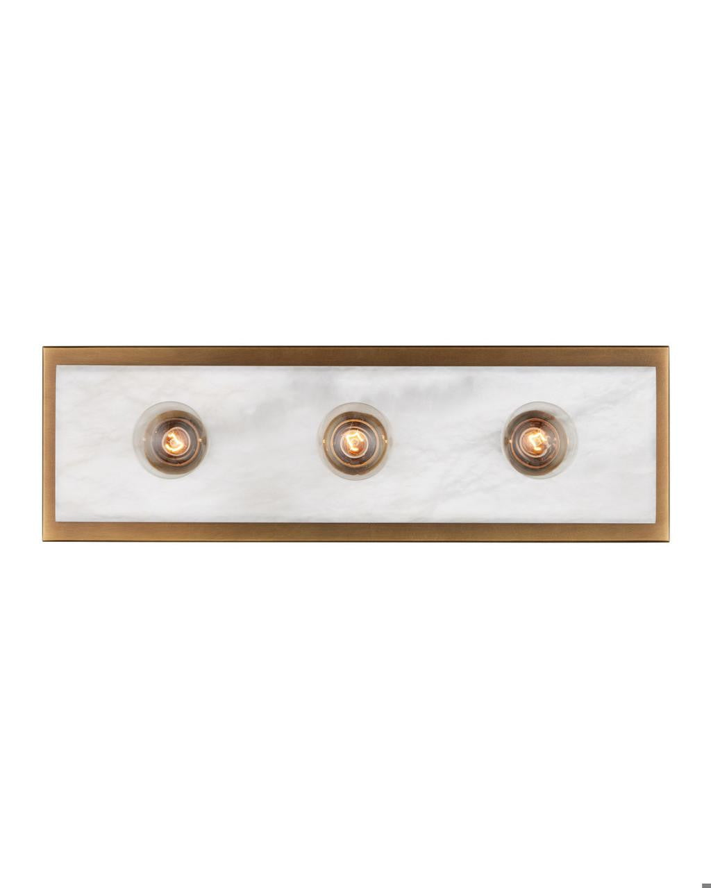 Currey and Company Berdine Medium Brass Wall Sconce