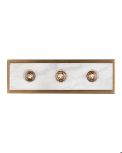 Currey and Company Berdine Medium Brass Wall Sconce