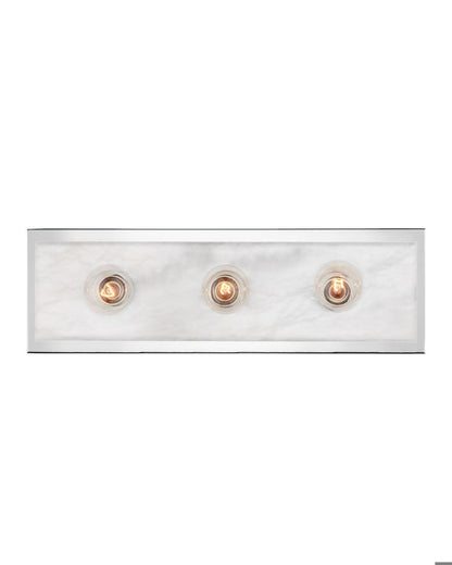 Currey and Company Berdine Medium Nickel Bath Wall Sconce