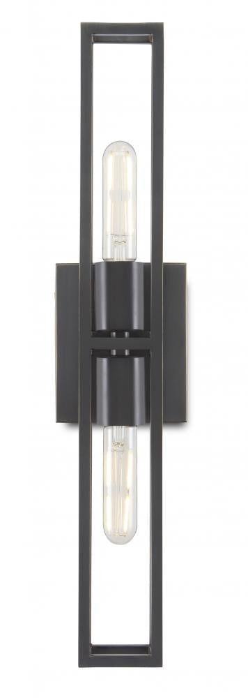 Currey and Company Bergen Bronze Wall Sconce