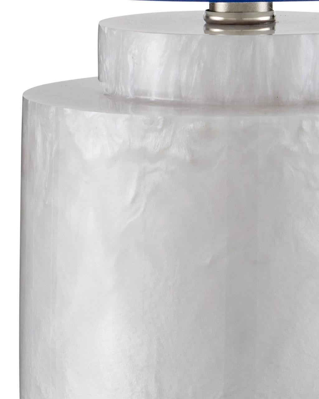 Currey and Company Beryl White Table Lamp