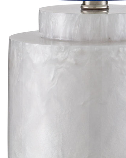 Currey and Company Beryl White Table Lamp
