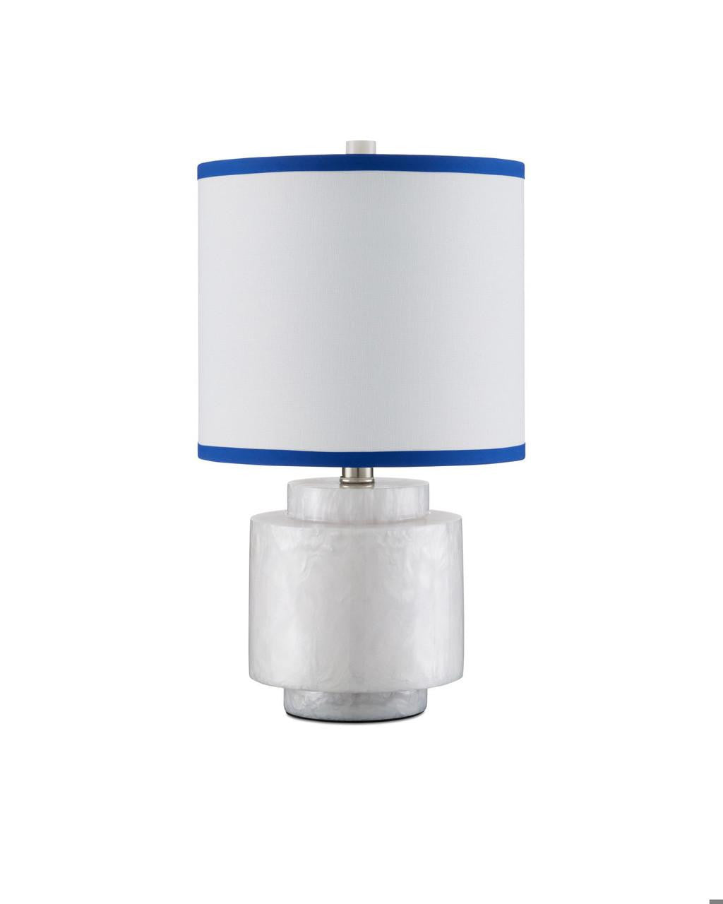 Currey and Company Beryl White Table Lamp