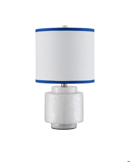 Currey and Company Beryl White Table Lamp