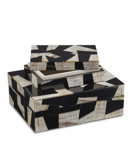 Currey and Company Bindu Box, Set of 2
