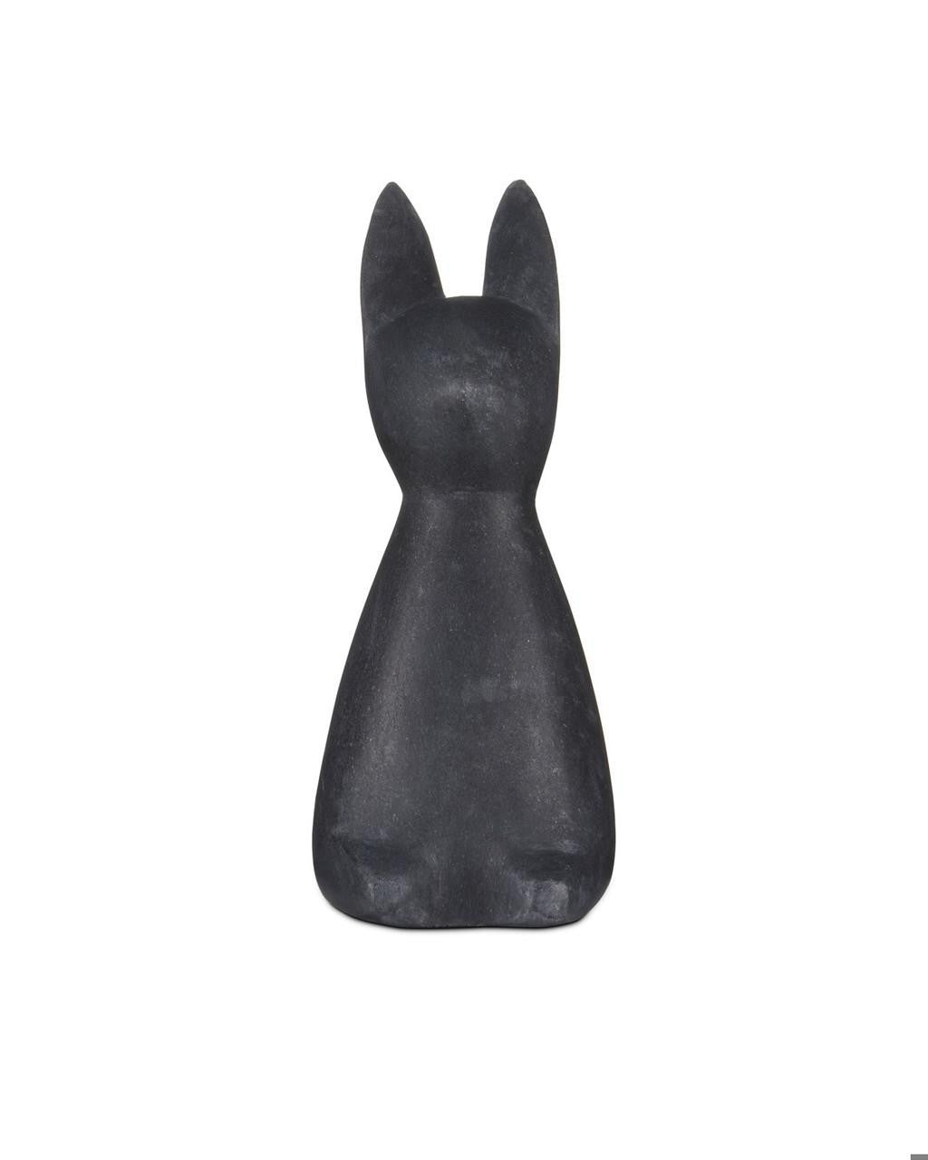 Currey and Company Black Marble Rabbit