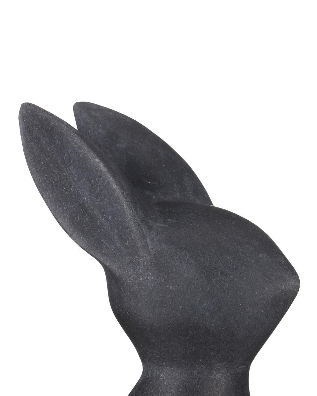 Currey and Company Black Marble Rabbit