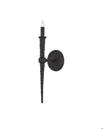 Currey and Company Blackthorn Wall Sconce Aged Bronze