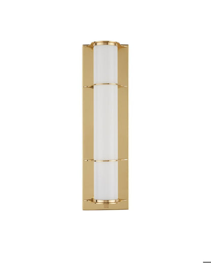 Currey and Company Blaine Brass Bath Wall Sconce